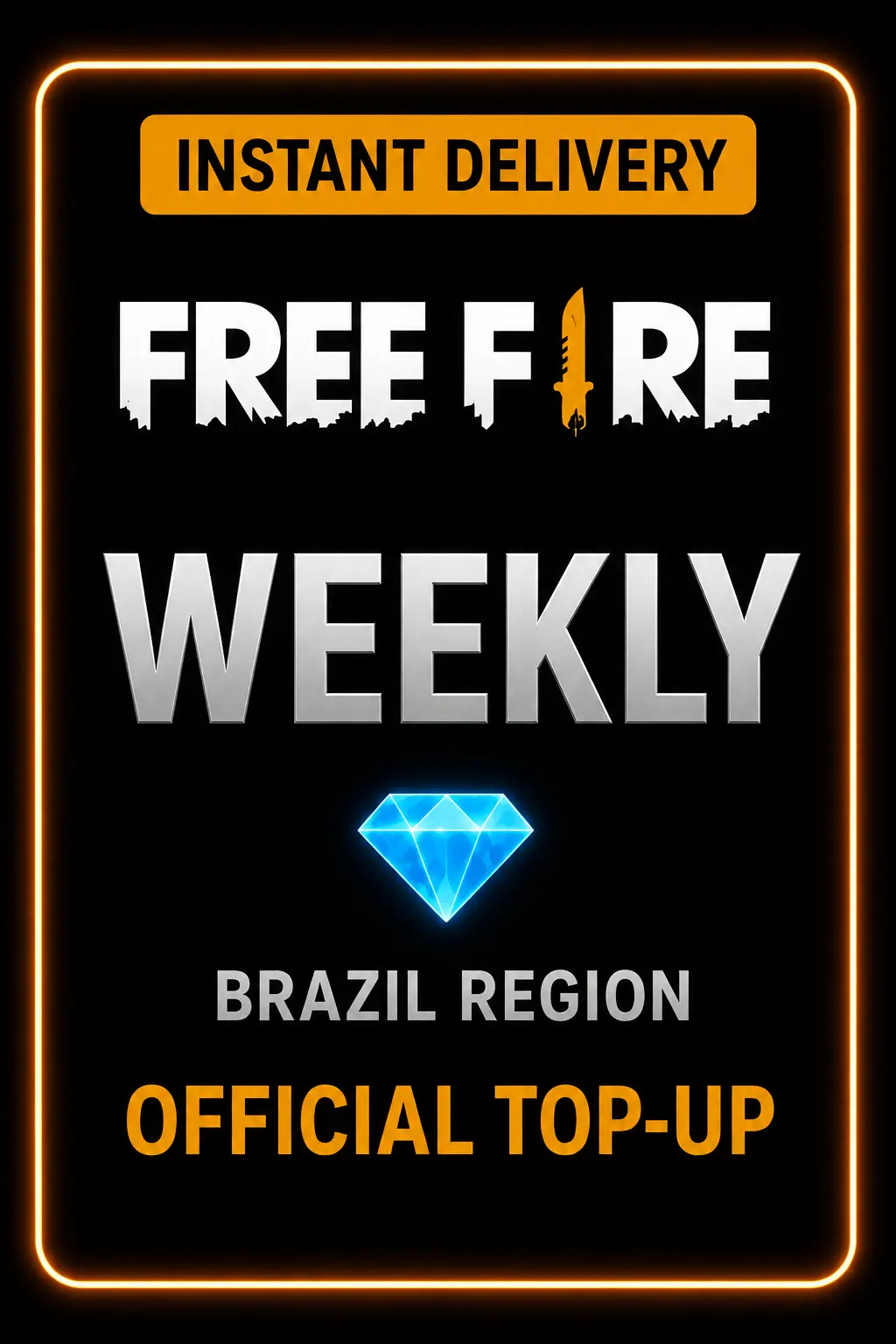 Free Fire - Weekly Top-Up (Brazil)