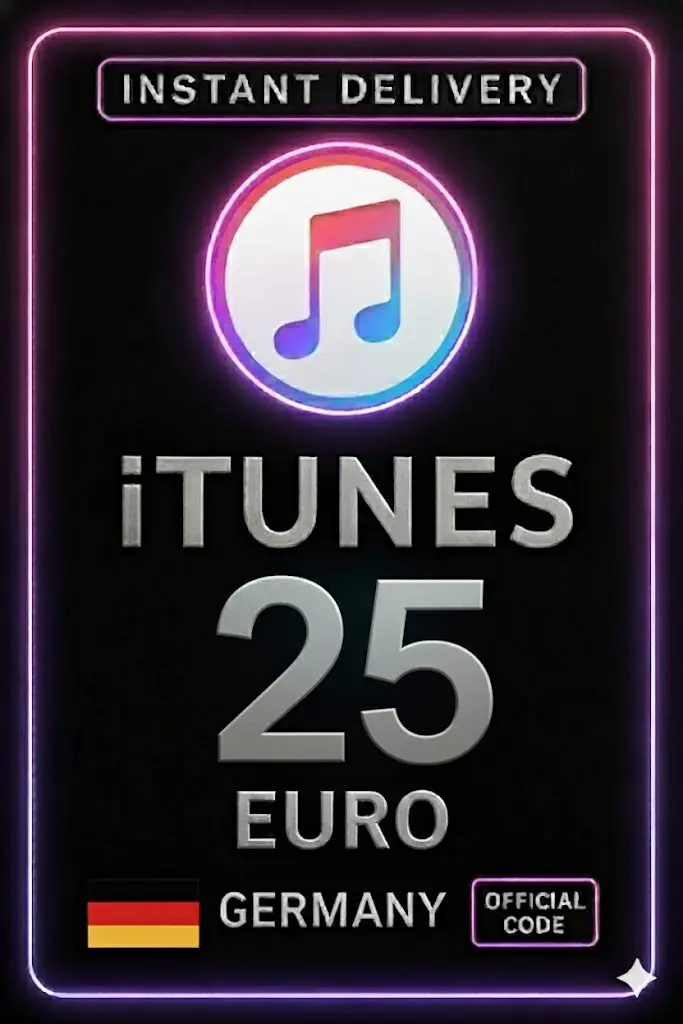 iTunes Geschenkkarte DE €25 iTunes Geschenkkarte DE €25