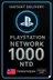 บัตร PSN 1000 NTD TW