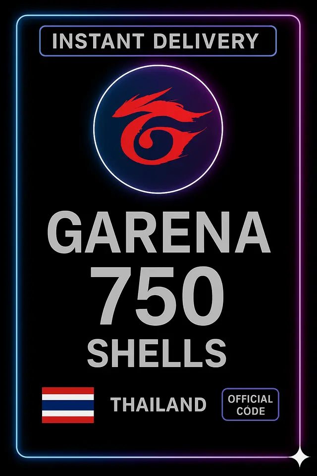 750 Garena Shells (TH)
