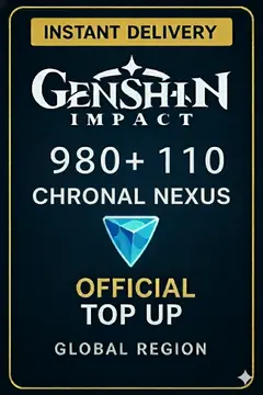 Genshin Impact - 980 + 110 Chronal Nexus Top-Up
