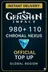 Genshin Impact - 980 + 110 Tímabundnar Top-Up