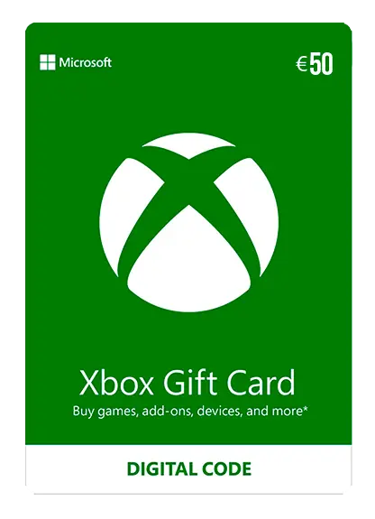 Xbox Live Gift Card 50 Euro Wallet Xbox Live Gift Card 50 Euro Wallet
