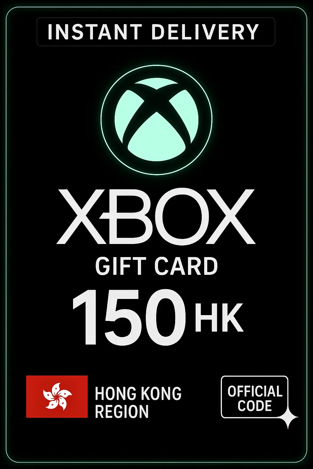 Xbox Live poklon kartica 150 HK novčanika Xbox Live poklon kartica 150 HK novčanika