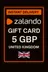 כרטיס מתנה זלנדו - 5 GBP (בריטניה)