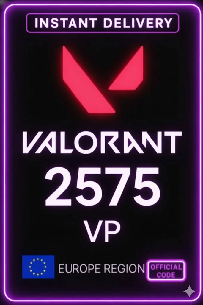 Валорант Точки - 2575 VP (EU сервер) Валорант Точки - 2575 VP (EU сервер)