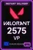 Valorant Punkte - 2575 VP (EU-Server)