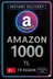 Amazon Hediye Kartı 1000 TL