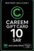 Careem Gift Card - 10 SAR (KSA)
