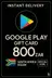 Card de cadou Google Play - Africa de Sud ZAR 800