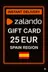 Zalando 礼品卡 - 25 欧元 (西班牙)