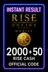 Rise Online World Mobile 2000 + 50 Rise Cash