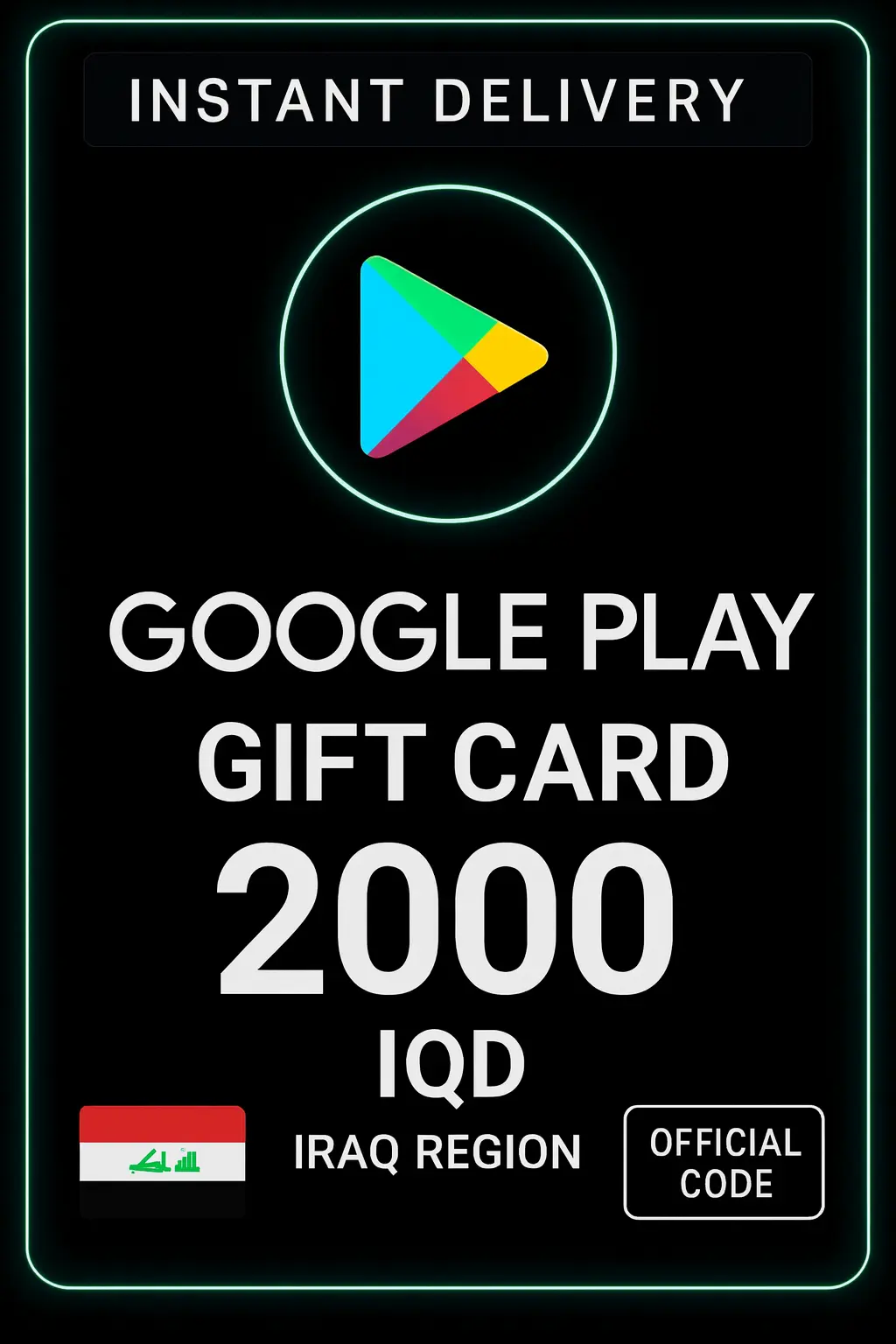 Google Play Gift Card - Iraq 2000 IQD