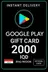 Google Play Gift Card - Iraq 2000 IQD
