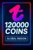 Tango 120000 Coins Top-Up (Global)