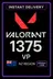 Valorant NZD 23 - 1375 VP