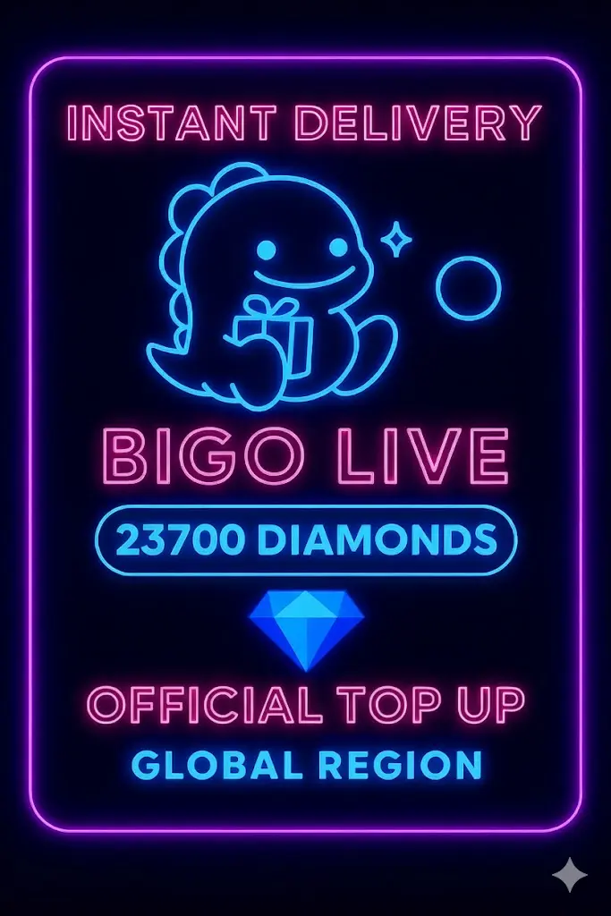 Bigo Live - 23700 Diamonds (Top-Up) Bigo Live - 23700 Diamonds (Top-Up)