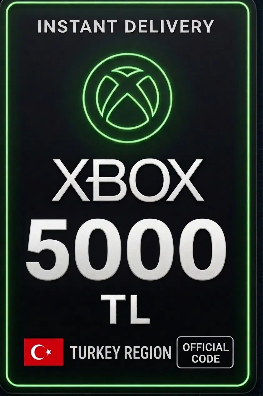Xbox 5000 TL Hediye Kartı ( Türkiye )
