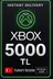 Xbox 5000 TL Hediye Kartı ( Türkiye )