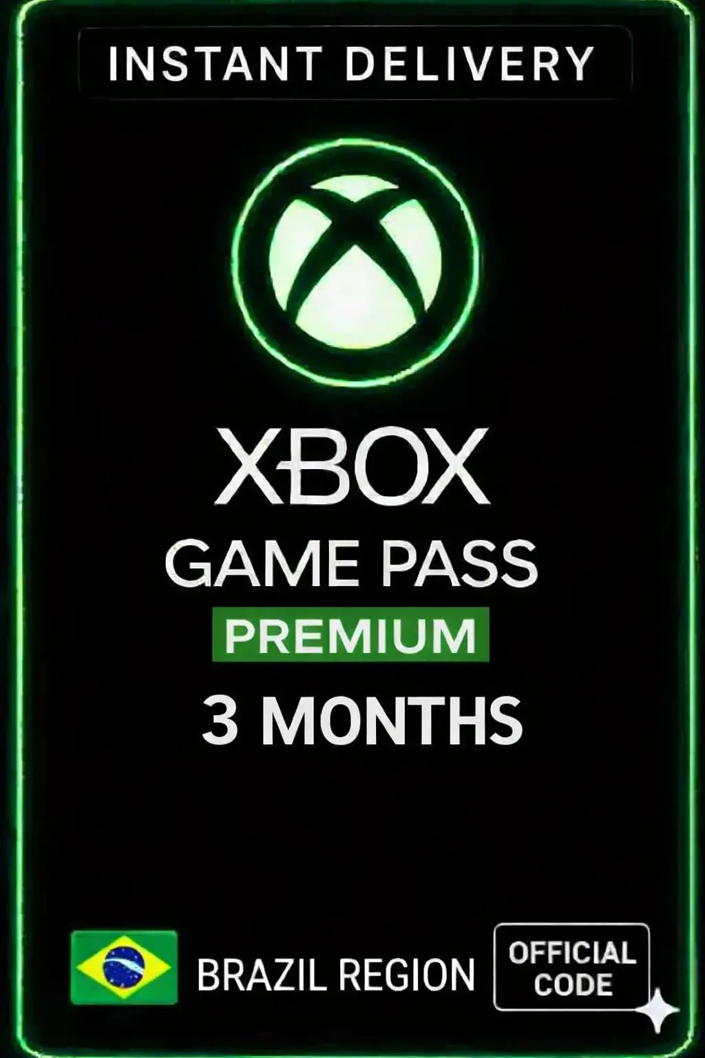 Xbox Game Pass Premium 3 Month (Brasil)