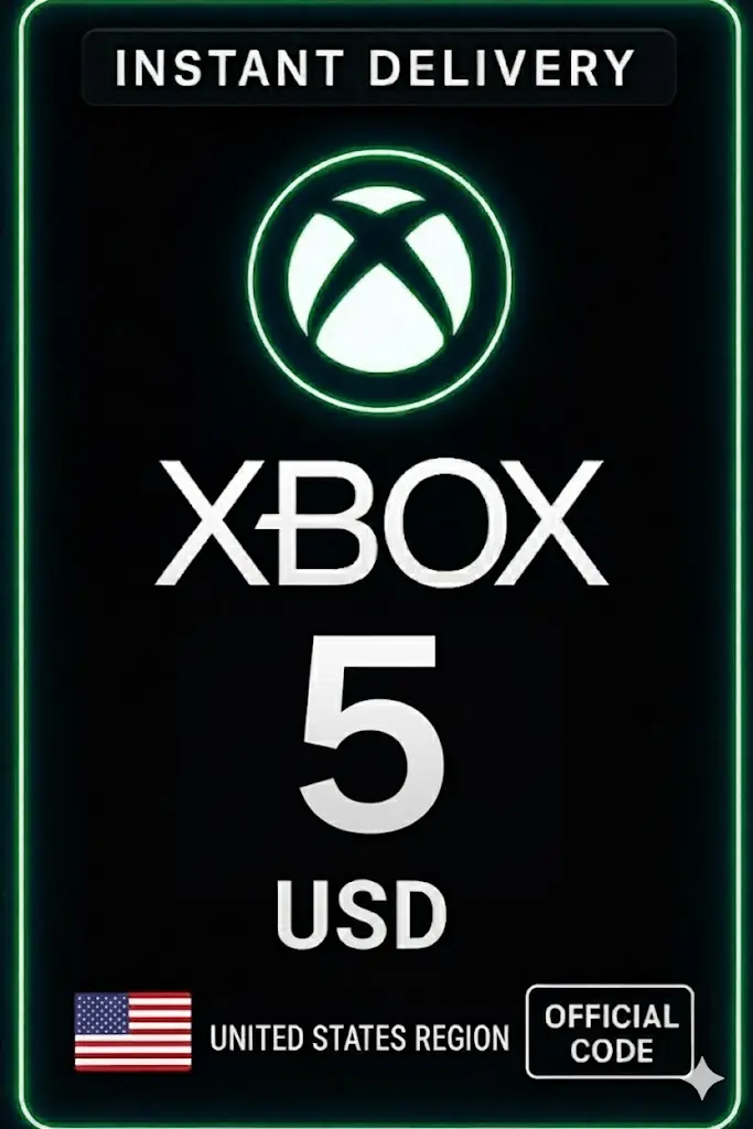 Xbox Live poklon kartica 5 USD novčanik Xbox Live poklon kartica 5 USD novčanik