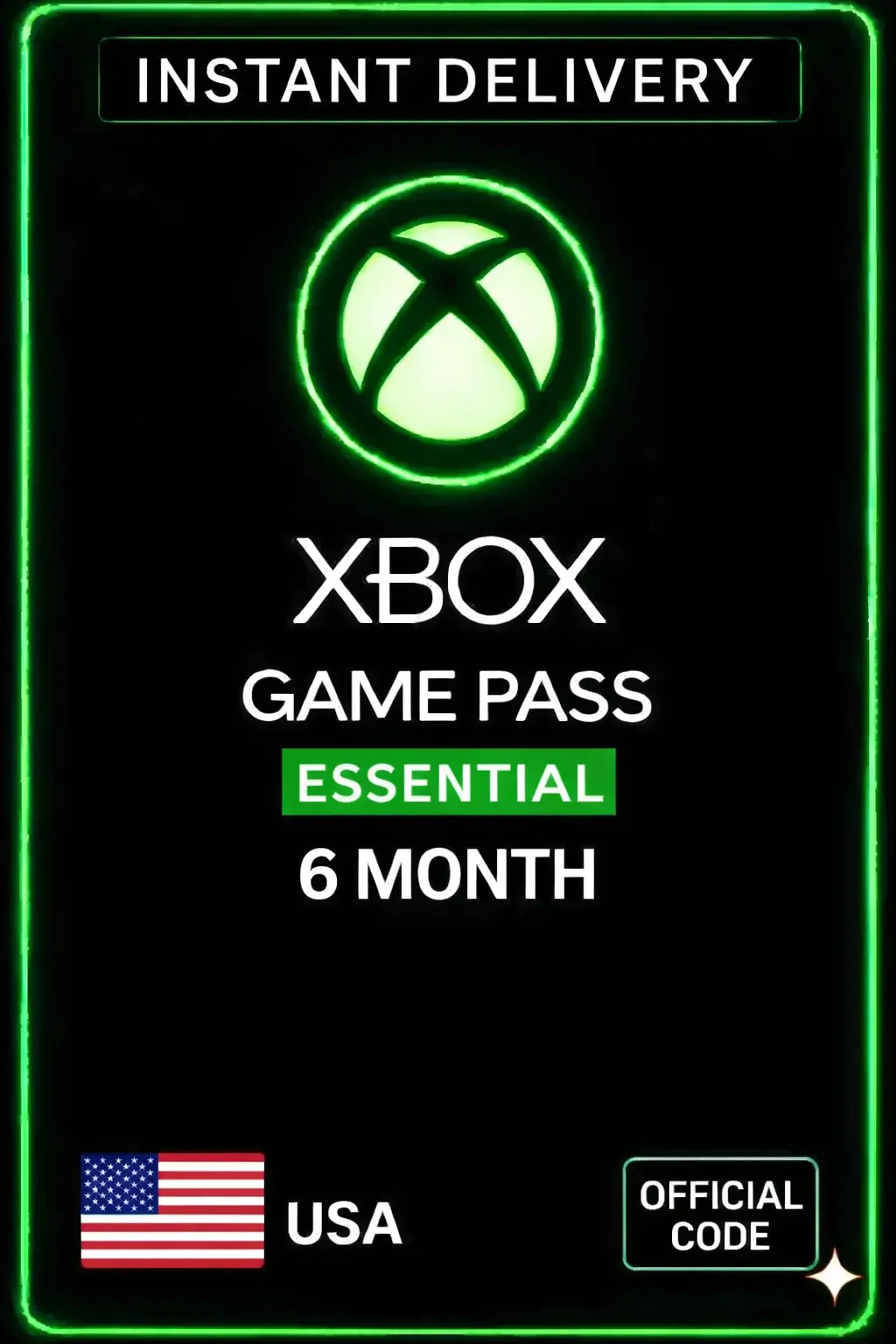 Xbox Game Pass Essential 6 Month (USA)
