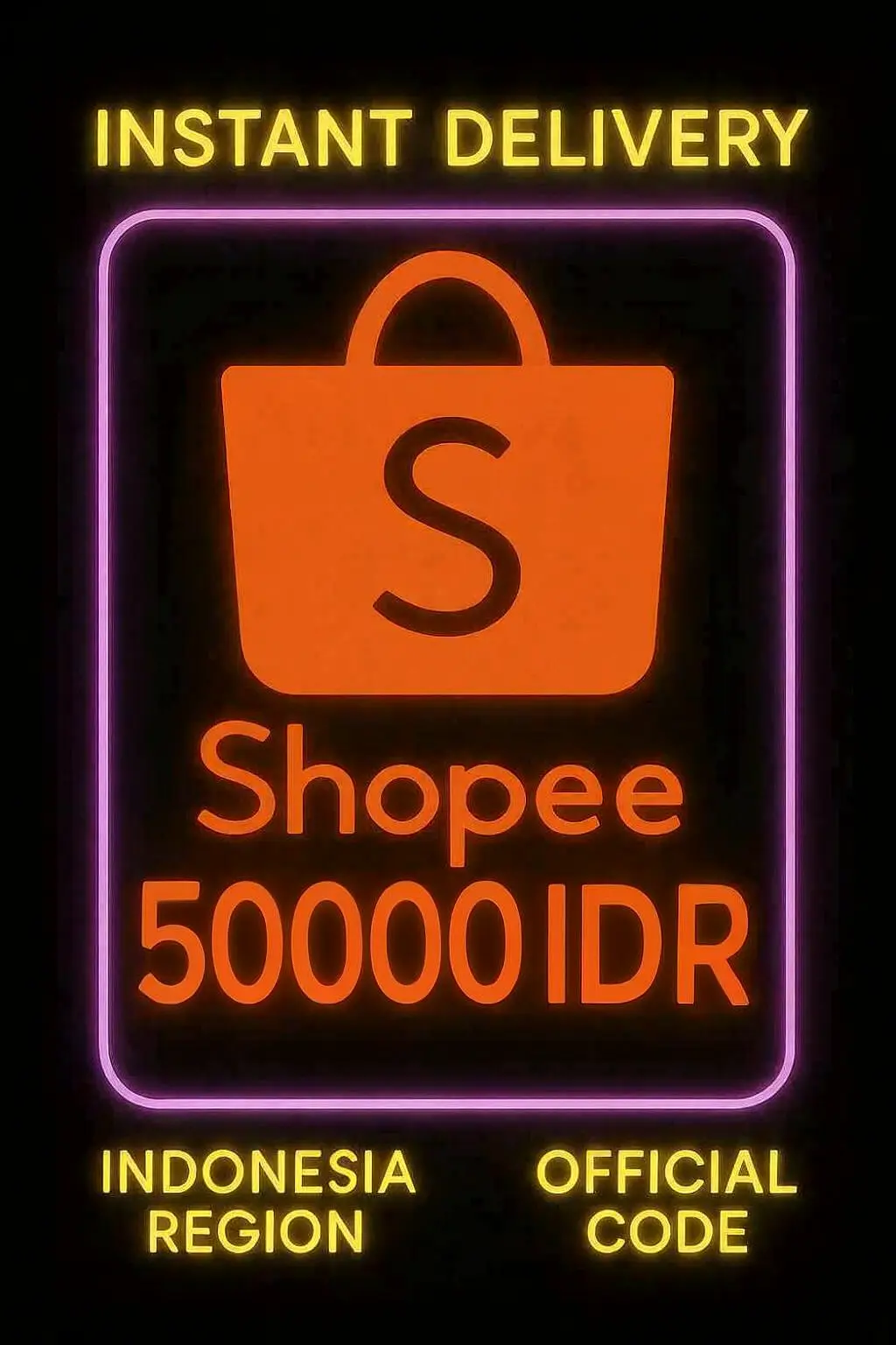 Shopee 50,000 IDR Indonesia