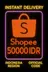 Shopee 50,000 IDR Indonesia