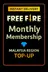 Free Fire Montly Membership Top-Up (Malaysia)