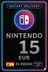 Tarjeta Nintendo eShop - 15€ (España)