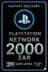 Playstation PSN Card 2000 ZAR ZA