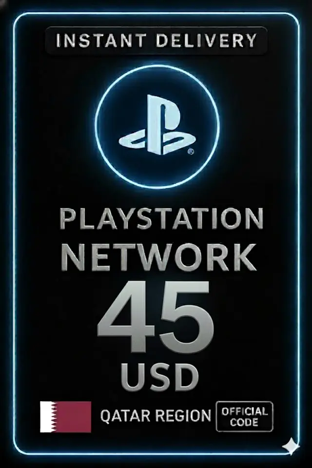 بطاقة PSN بقيمة 45 دولار أمريكي قطر