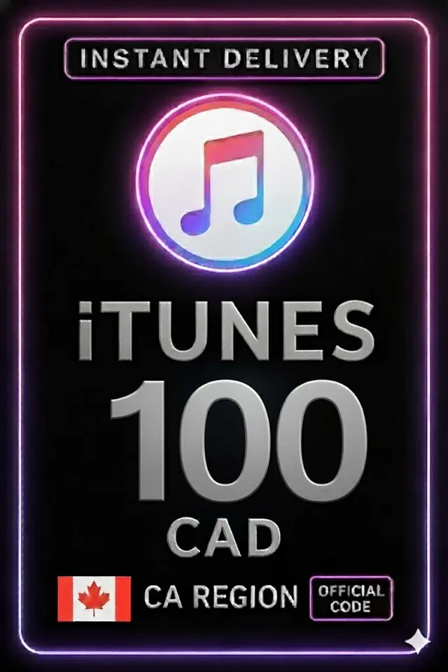 iTunes Ҳадя Картка 100 CAD CA 