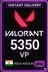Valorant Puanları - 5350 VP (Hindistan) [Promo]