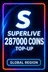 SuperLive 287.000 monetų papildymas (Global)