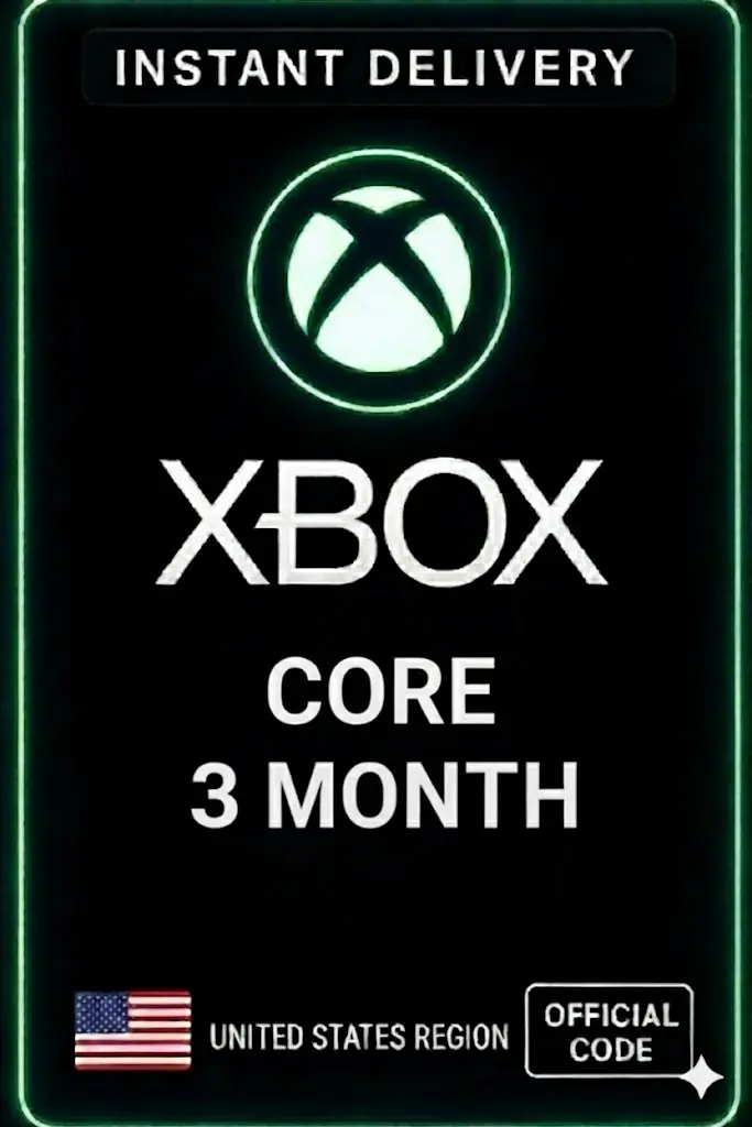 Xbox Game Pass Core 3M - SAD Xbox Game Pass Core 3M - SAD