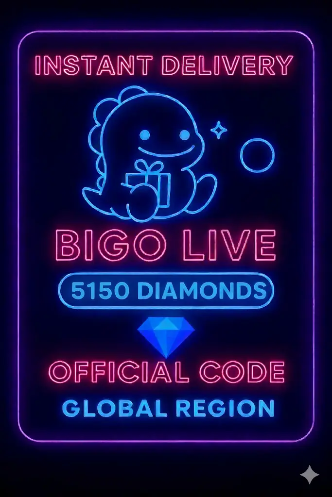 Bigo Live - 5150 Diamonds (Global) Bigo Live - 5150 Diamonds (Global)