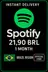 Spotify Brazil 21,90 BRL - 1 Month