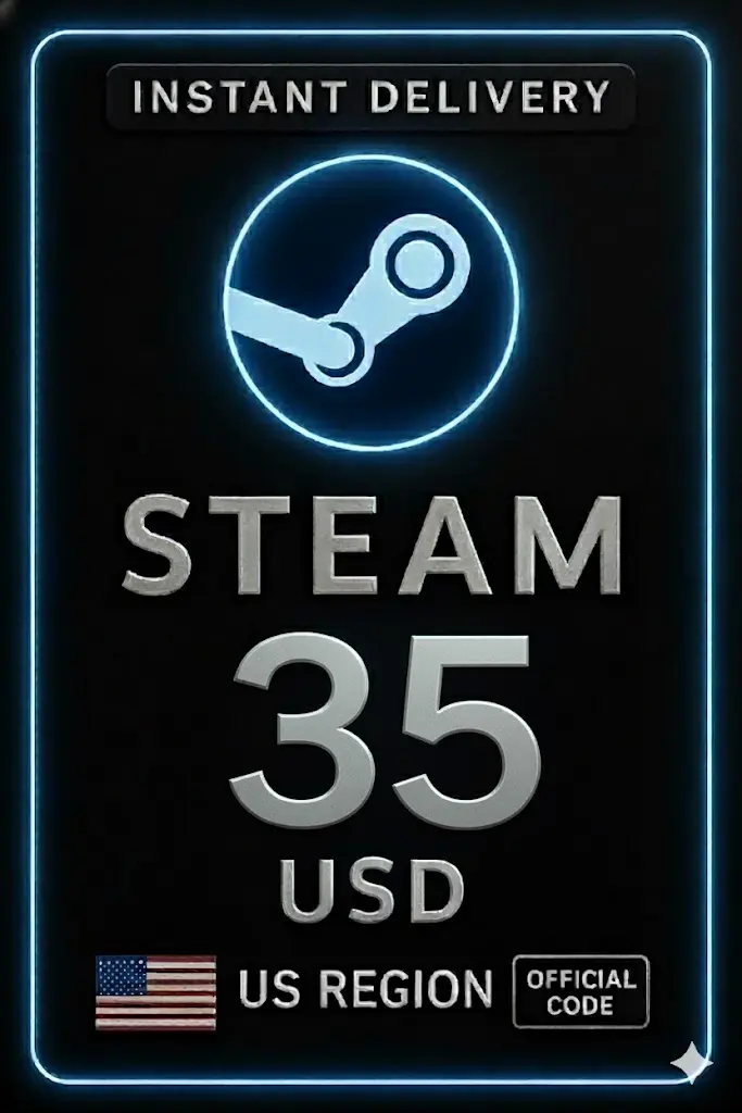 Steam Wallet-Karte 35 USD Steam Wallet-Karte 35 USD
