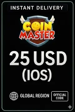 Coin Master (IOS) - 25 $ US