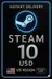 Steam Wallet Karte 10 USD
