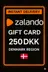 Zalando Gavekort - 250 DKK (DK)