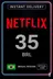 Netflix Cadeaubon 35 BRL BR