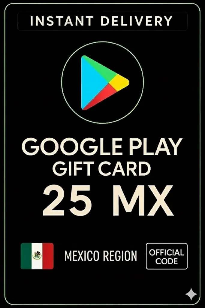Google Play Gift Card - Mexico MX 25