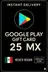 Google Play Gift Card - Mexico MX 25