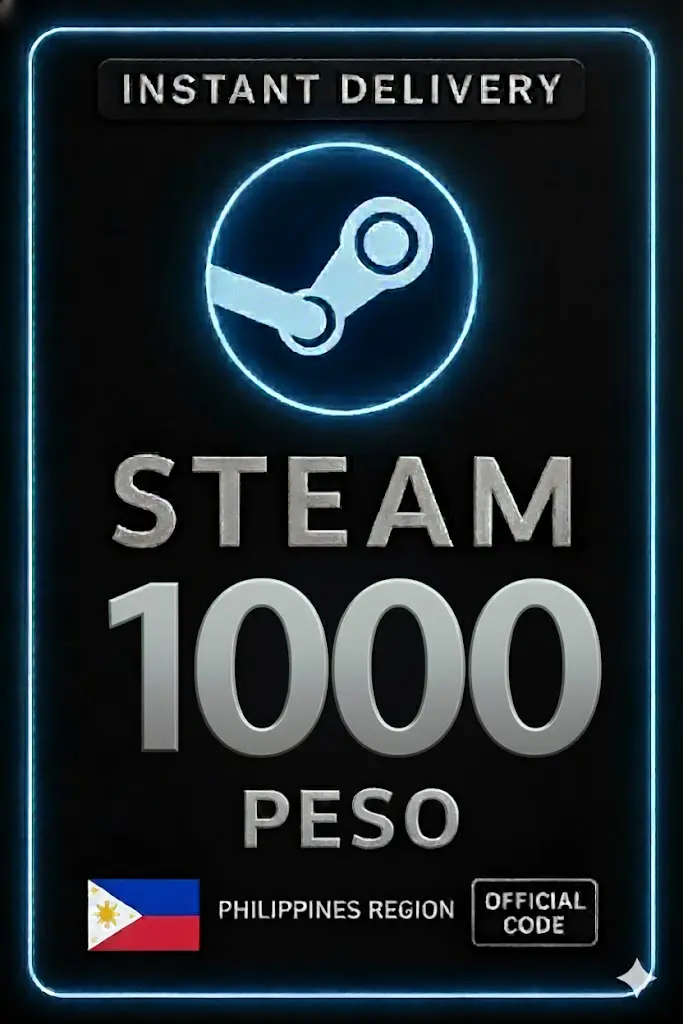 Steam Wallet Code 1000 Peso PH Steam Wallet Code 1000 Peso PH