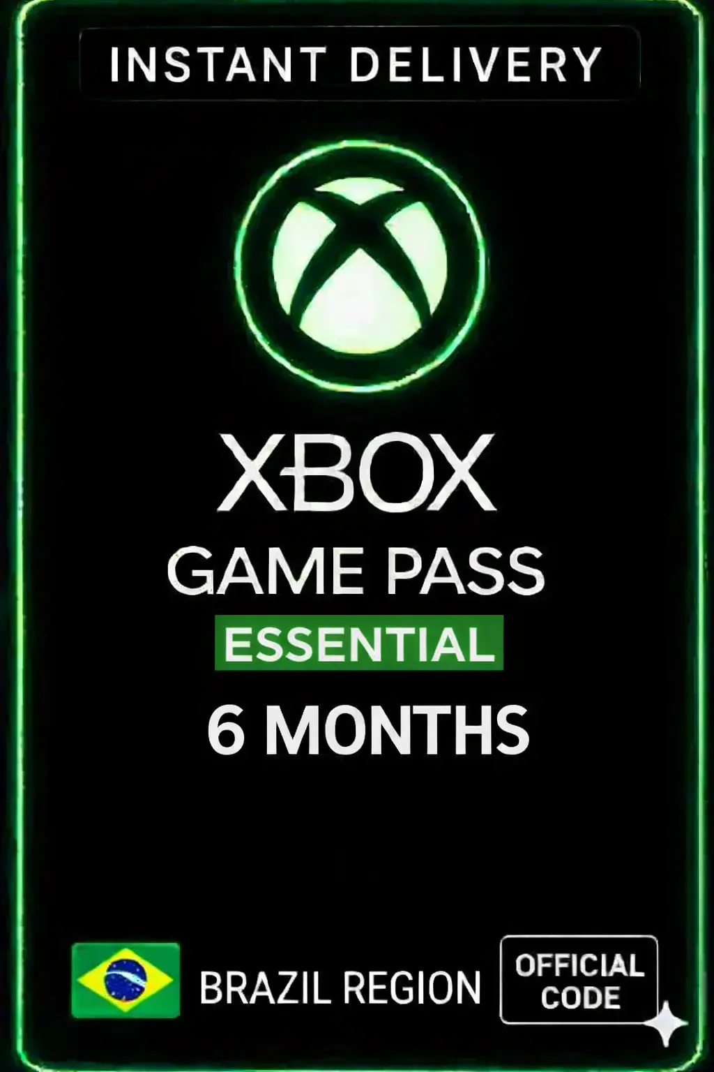Xbox Game Pass Essential 6 Month (Brasil)