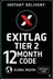 Exitlag 12 Month (Tier 2) Check description for region restrictions.