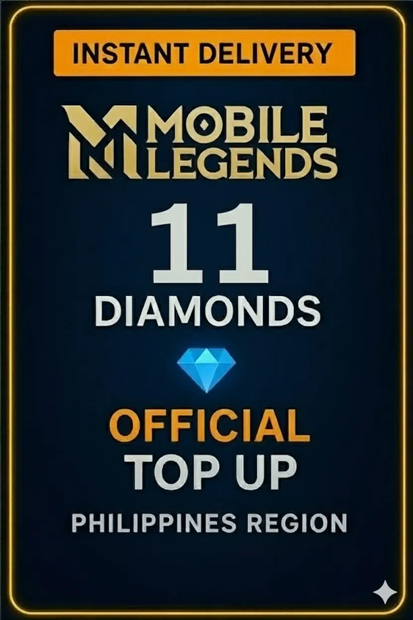 Mobile Legends - 11 Diamonds Top-Up [Philippines]