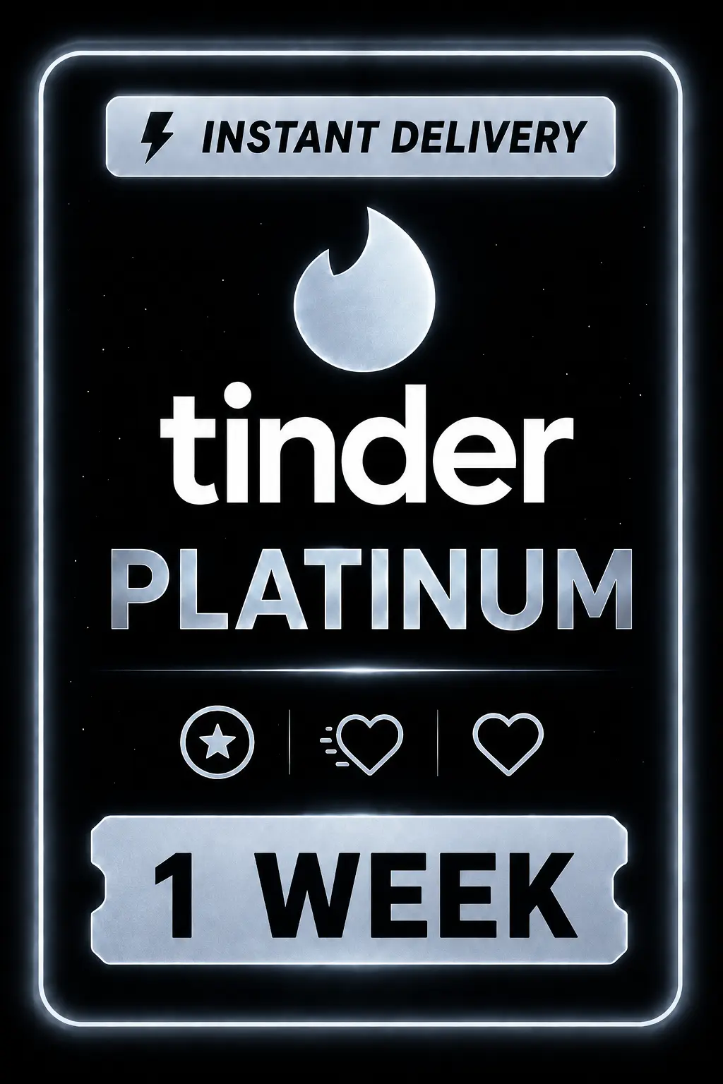 Tinder Platinum - 1 Week